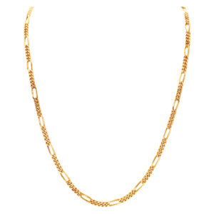 Figaro chain in 18k gold