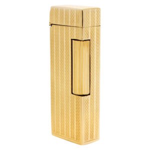 Dunhill refillbable lighter in 18k yellow gold