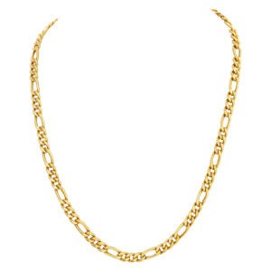 Figaro chain in 18k