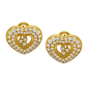 Chopard "Happy Diamond Hearts" earrings