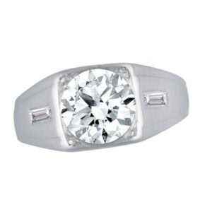 GIA Certified Diamond Ring  1.73 cts (E Color, IF Clarity)