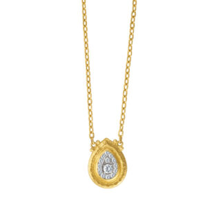 Gurhan diamond pendant in 24k gold