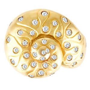 Paola Ferro Snail ring