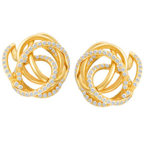 De Grisogono Matassa diamond earrings with 3.25 cts diamonds in 18k