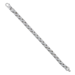 Braccio Heavy link 14k white gold bracelet