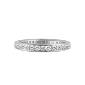 Platinum Ritani 0.54 cts total eternity band