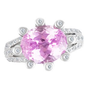 Sonia B kunzite ring