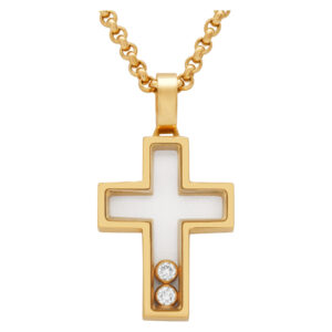 Chopard Happy Diamond Cross in 18k