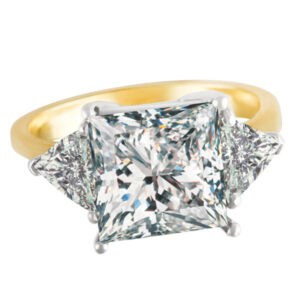 GIA Certified Diamond Ring - 5.20 cts (O-P Color, VS1 Clarity)