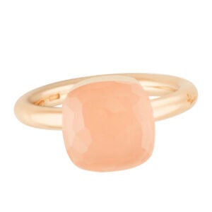 Pomellato  Nudo Pink Quartz 18k Rose Gold Ring