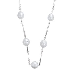 South Sea Pearls  in 14k white gold