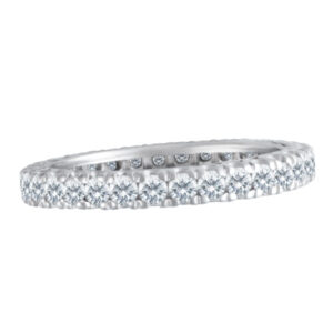 Diamond eternity band approx.2.5 cts in platinum