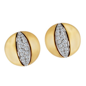 18k diamong earrings