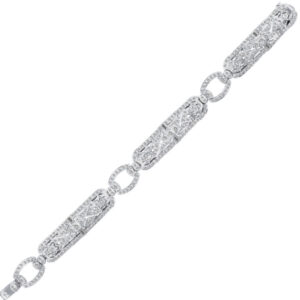 Art Deco style diamond bracelet