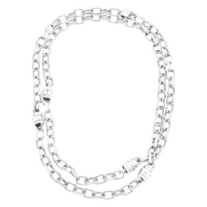 Diamond chain in 14k white gold