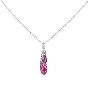 Salavetti 18k white gold necklace