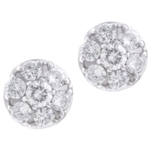 Mosaic diamond studs