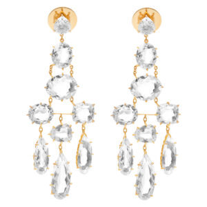 H. Stern white beryl earrings set in 18k