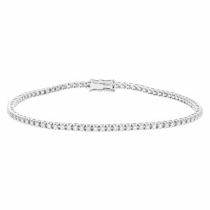 Sweet and lovely Diamond bracelet in 18K white gold