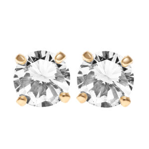 GIA Certified Diamond Studs - 0.47cts (H Color VVS-1 Clarity) 0.49cts (I Color VVS-2 Clairty) in 18k white gold