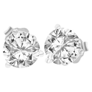 GIA Certified Diamond Studs 1.03 (G Color, Clarity VVS2) 1.03 cts (G Color VS1)