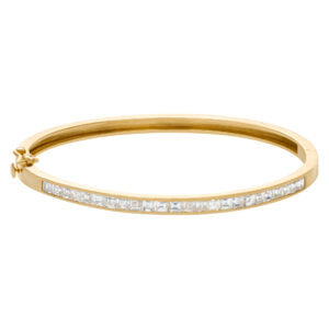 Diamond and 14k yellow gold