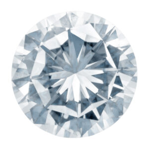 GIA Certified Round cut diamond.  0.56 carats (H Color, I1 Clarity)