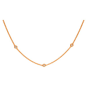 Daimonds by the yard  in 14k pink gold