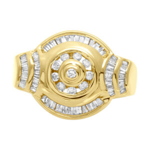 diamond ring in 14k with approx. 0.80 cts in diamonds