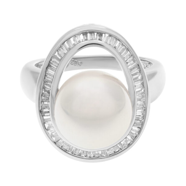 Ring and earring pearl set