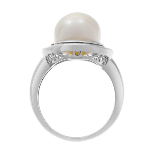 Ring and earring pearl set