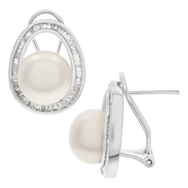 Ring and earring pearl set