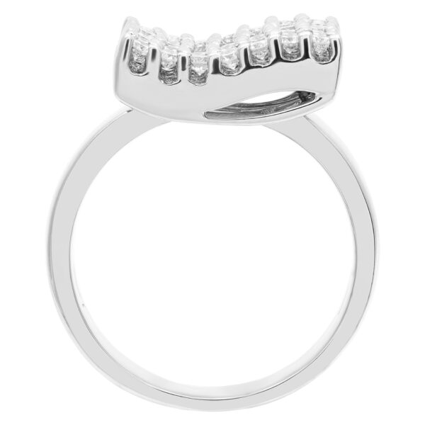 DD Davite & Delucchi Gioielli diamond ring with over 1.20 cts in 18k white gold