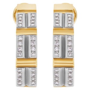 diamond drop earrings in 14k