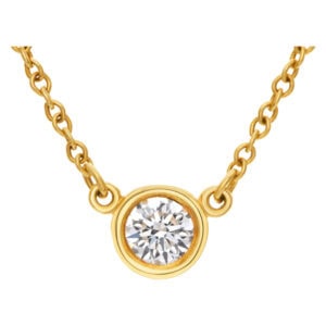 Tiffany & Co. Elsa Peretti Diamonds by the Yard® Pendant 0.14 carat in 18k