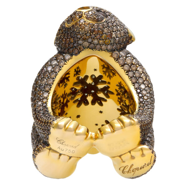 Masterpiece Chopard Diamond bear "Animal World Collection" 18K Ring