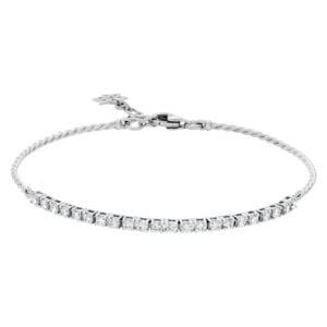 Diamond bracelet in 14k white gold