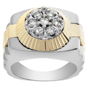 President slyle diamond ring in 14k