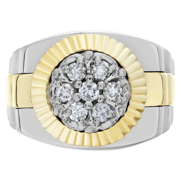 President slyle diamond ring in 14k