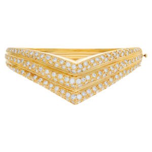 Bangle with diamonds 18k