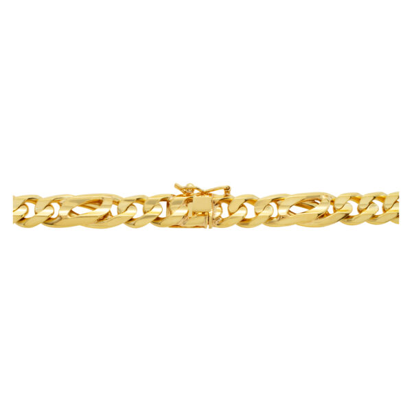 Chain in 18k with diamond accents