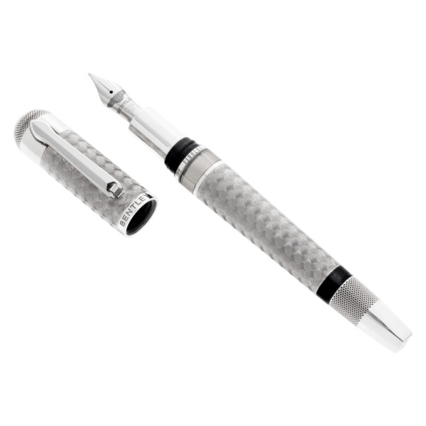 Tibaldi Montegrappa Bentley Crewe Collection - Sterling Silver Fountain Pen