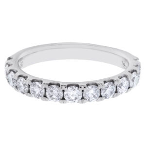 Semi Eternity diamond ring with 13 diamonds