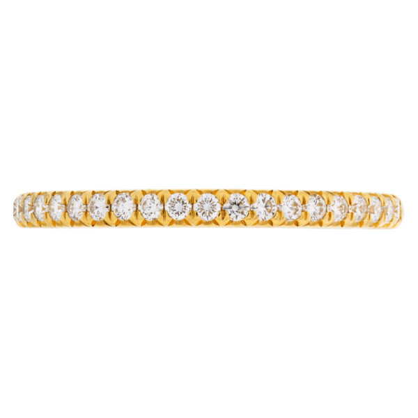 Tiffany & Co half "Soleste" eternity ring with diamonds in 18k