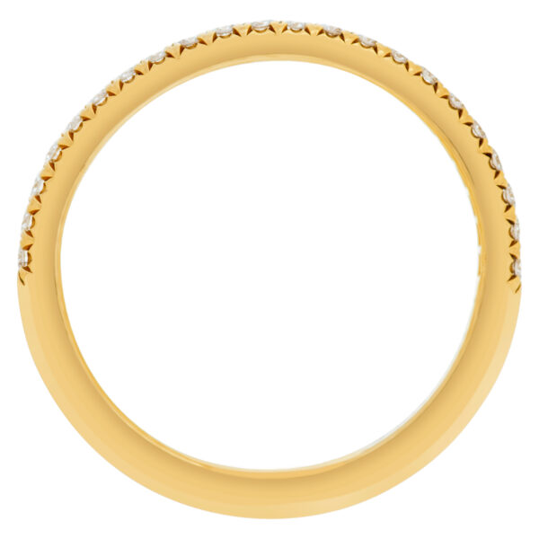 Tiffany & Co half "Soleste" eternity ring with diamonds in 18k