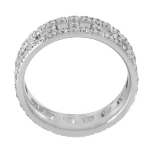 Tiffany &  Co. True T diamond ring in 18k white gold