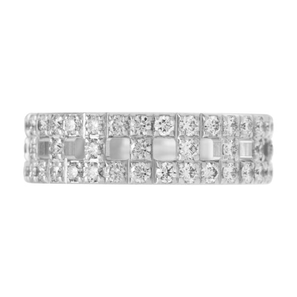 Tiffany &  Co. True T diamond ring in 18k white gold