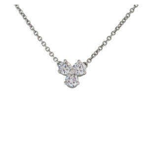 Tiffany & Co. Aria necklace in platinum with diamonds