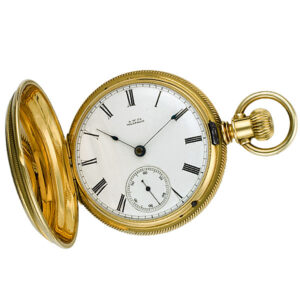 Waltham pocket watch 5853 18k mm Manual watch