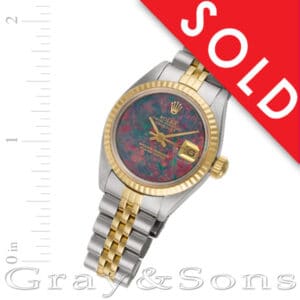 Rolex Datejust 6917 18k & steel 26mm auto watch